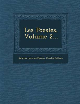 Book cover for Les Poesies, Volume 2...