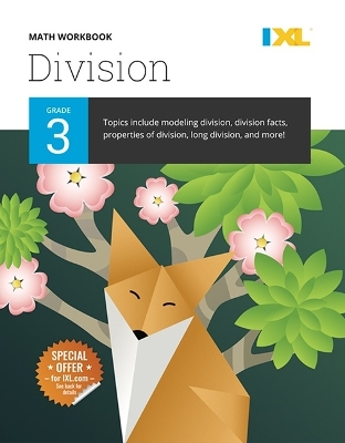 Book cover for IXL Math Workbook: Grade 3 Division