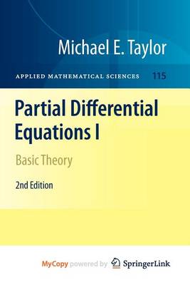 Book cover for Partial Differential Equations I