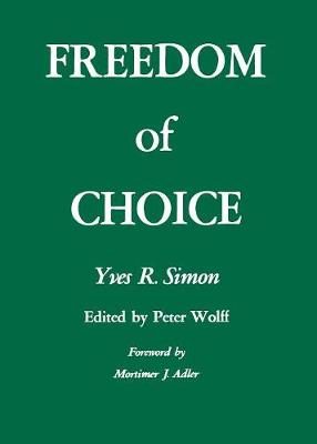 Book cover for Freedom of Choice