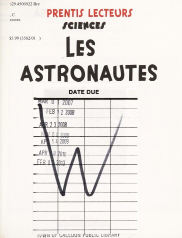 Book cover for Les Astronautes