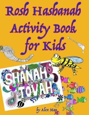 Cover of Rosh Hashanah Activity Book for Kids