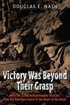 Book cover for Victory Was Beyond Their Grasp