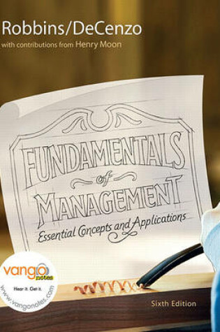 Cover of Fundamentals of Management Value Package (Includes Self Assessment Library 3.4)