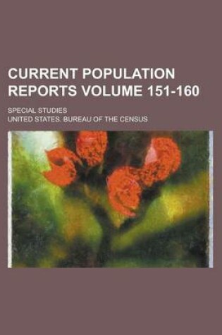 Cover of Current Population Reports; Special Studies Volume 151-160