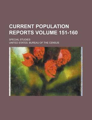 Book cover for Current Population Reports; Special Studies Volume 151-160