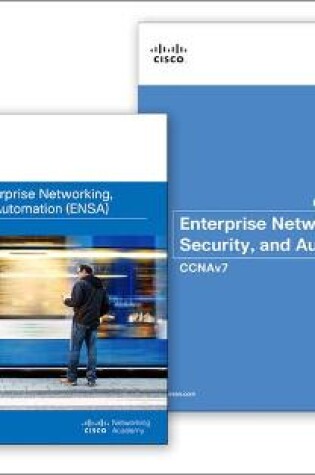 Cover of Enterprise Networking, Security, and Automation (CCNAv7) Companion Guide & Labs and Study Guide Value Pack