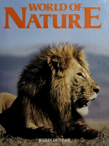 Book cover for World of Nature