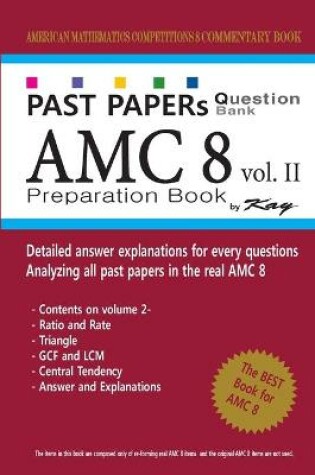 Cover of Past Papers Question Bank AMC8 [volume 2]