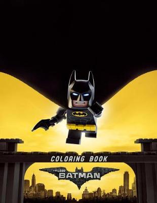 Book cover for The LEGO Batman Coloring Book