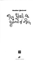 Cover of My Flesh the Sound of Rain