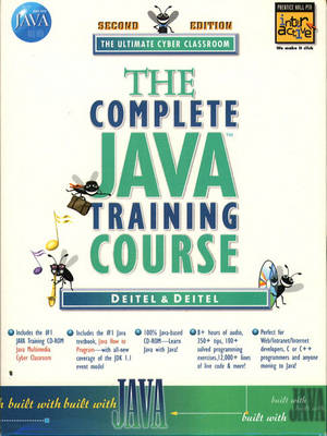 Book cover for Complete Java Training Course, Student Edition, Java 1.1