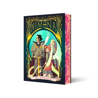 Book cover for Nimona 10th Anniversary Edition