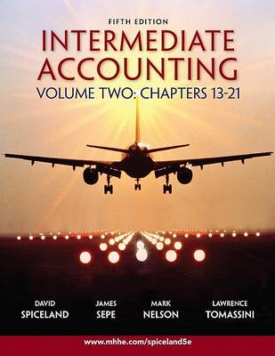 Book cover for Intermediate Accounting Volume 2 Ch 13-21 W/Google Annual Report