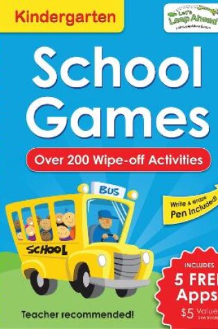 Cover of Let's Leap Ahead Kindergarten School Games