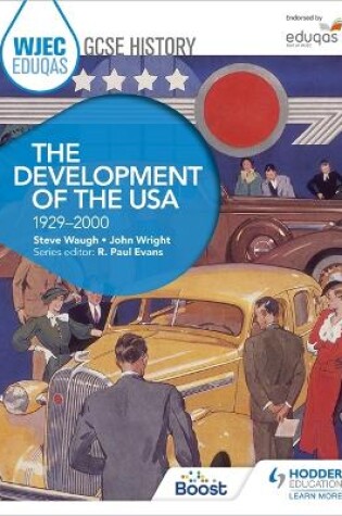 Cover of WJEC Eduqas GCSE History: The Development of the USA, 1929-2000