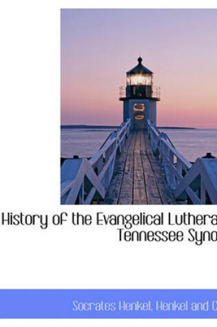 Cover of History of the Evangelical Lutheran Tennessee Synod