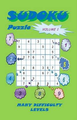 Book cover for Sudoku Puzzle, Volume 1