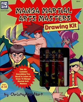 Book cover for Magna Martial Arts Masters Drawing Kit