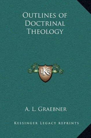 Cover of Outlines of Doctrinal Theology