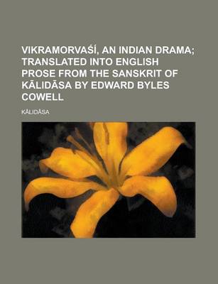 Book cover for Vikramorva I, an Indian Drama