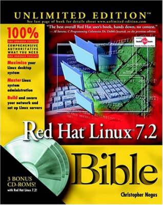 Book cover for Red Hat Linux 7.2 Bible Unlimited Edition