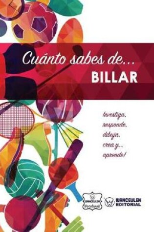 Cover of Cuanto sabes de... Billar
