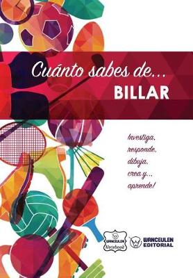 Book cover for Cuanto sabes de... Billar