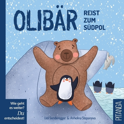 Book cover for Olibär reist zum Südpol