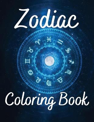 Book cover for Zodiac Coloring Book