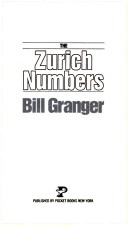 Cover of Zurich Numbers