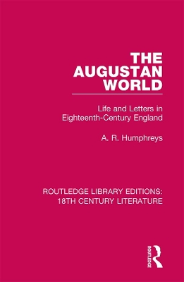 Cover of The Augustan World