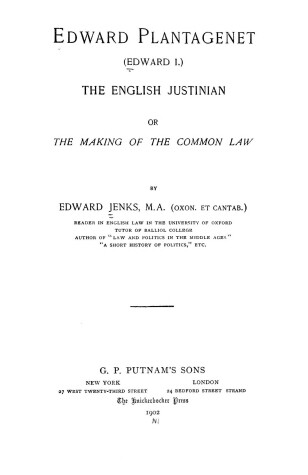 Cover of Edward Plantagenet