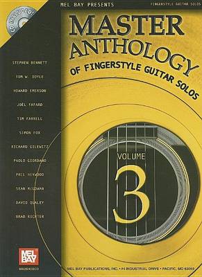 Book cover for Master Anthology of Fingerstyle Guitar Solos, Volume 3