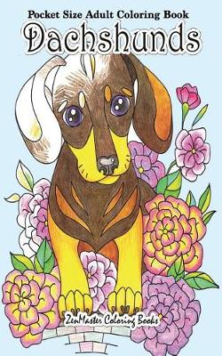 Cover of Pocket Size Adult Coloring Book Dachshunds