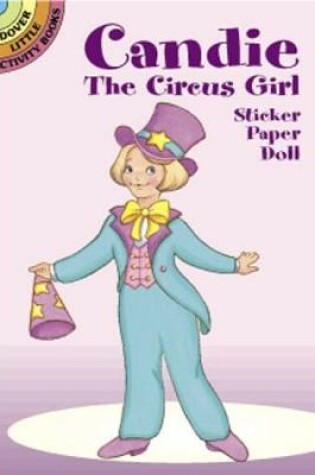 Cover of Candie the Circus Girl Sticker Paper Doll