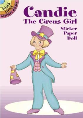 Book cover for Candie the Circus Girl Sticker Paper Doll