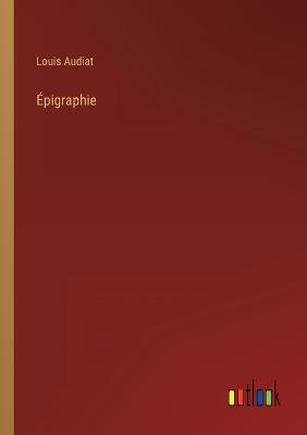 Book cover for Épigraphie