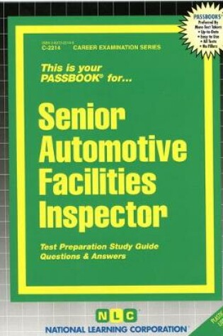 Cover of Senior Automotive Facilities Inspector