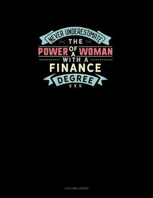 Book cover for Never Underestimate The Power Of A Woman With A Finance Degree