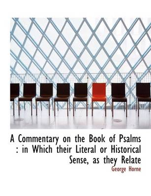 Book cover for A Commentary on the Book of Psalms