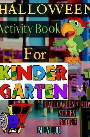 Cover of Halloween Activity Book for Kindergarten