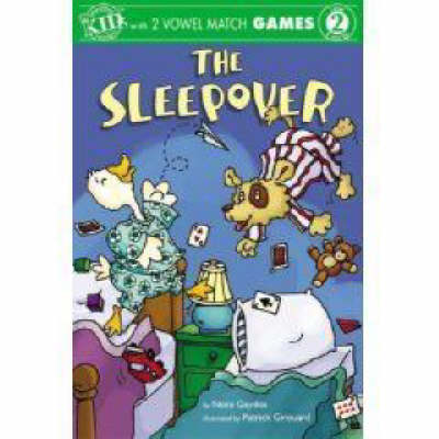 Book cover for The Sleepover with Gameboard