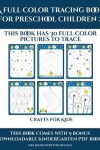 Book cover for Crafts for 4 year Olds (A full color tracing book for preschool children 2)