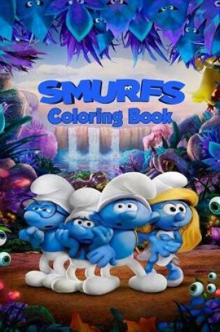 Cover of The Smurfs Coloring Book