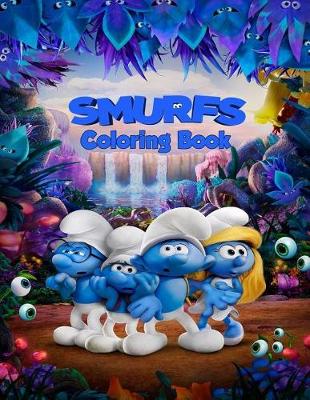 Book cover for The Smurfs Coloring Book