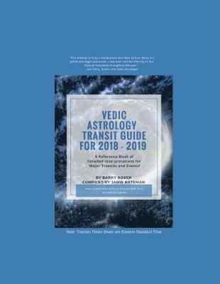 Book cover for Vedic Astrology Transit Guide For 2018 - 2019