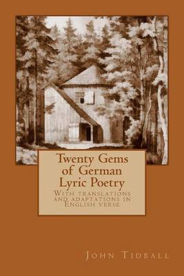 Book cover for Twenty Gems of German Lyric Poetry