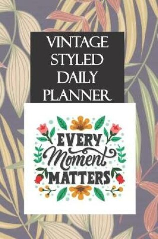 Cover of Vintage Styled Daily planner