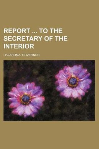 Cover of Report to the Secretary of the Interior